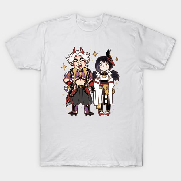 Itto and Sara T-Shirt by Narych 